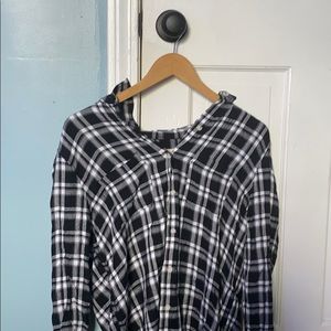 Missimo white streaked shirt